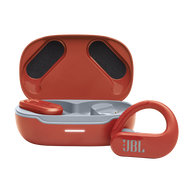 JBL Endurance Peak 3 - Coral - Dust and water proof True Wireless active earbuds - Hero